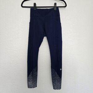 Lululemon‎ 4 Tight Stuff Tight Hero Blue Reflective